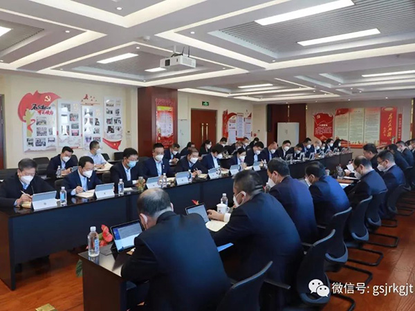 同乐城·（中国）手机网页版召开党委（扩大）会议专题学习党的二十大报告精神